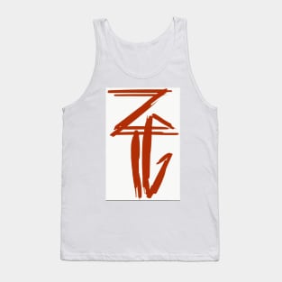 Abstract ZPG Logo Tank Top